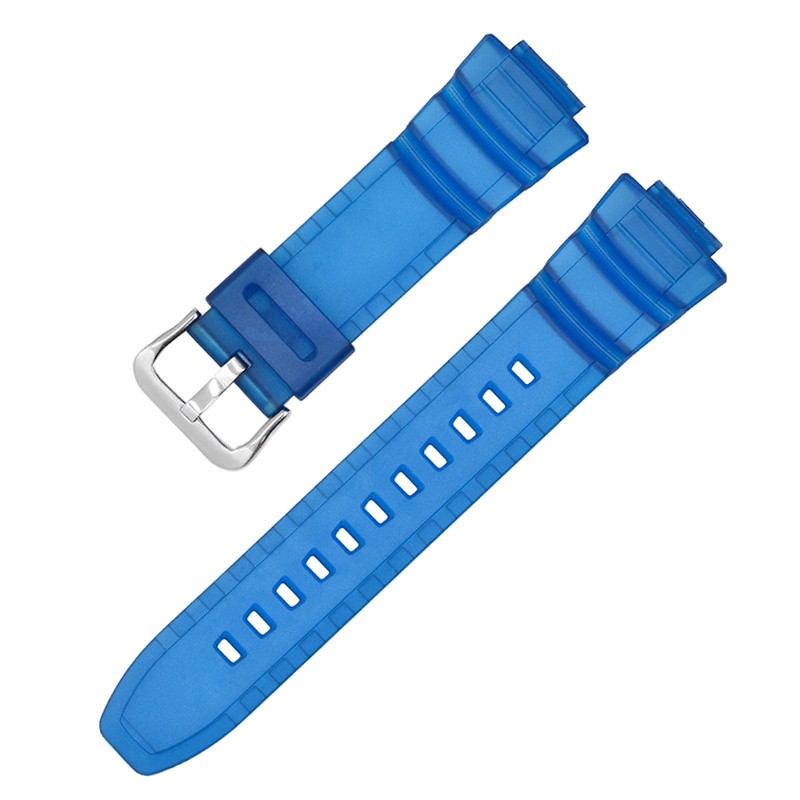 For Casio MCW-100H MCW-110H W-S220 HDD-S100 WV-200 AE-2000 Watch Band TPU Strap