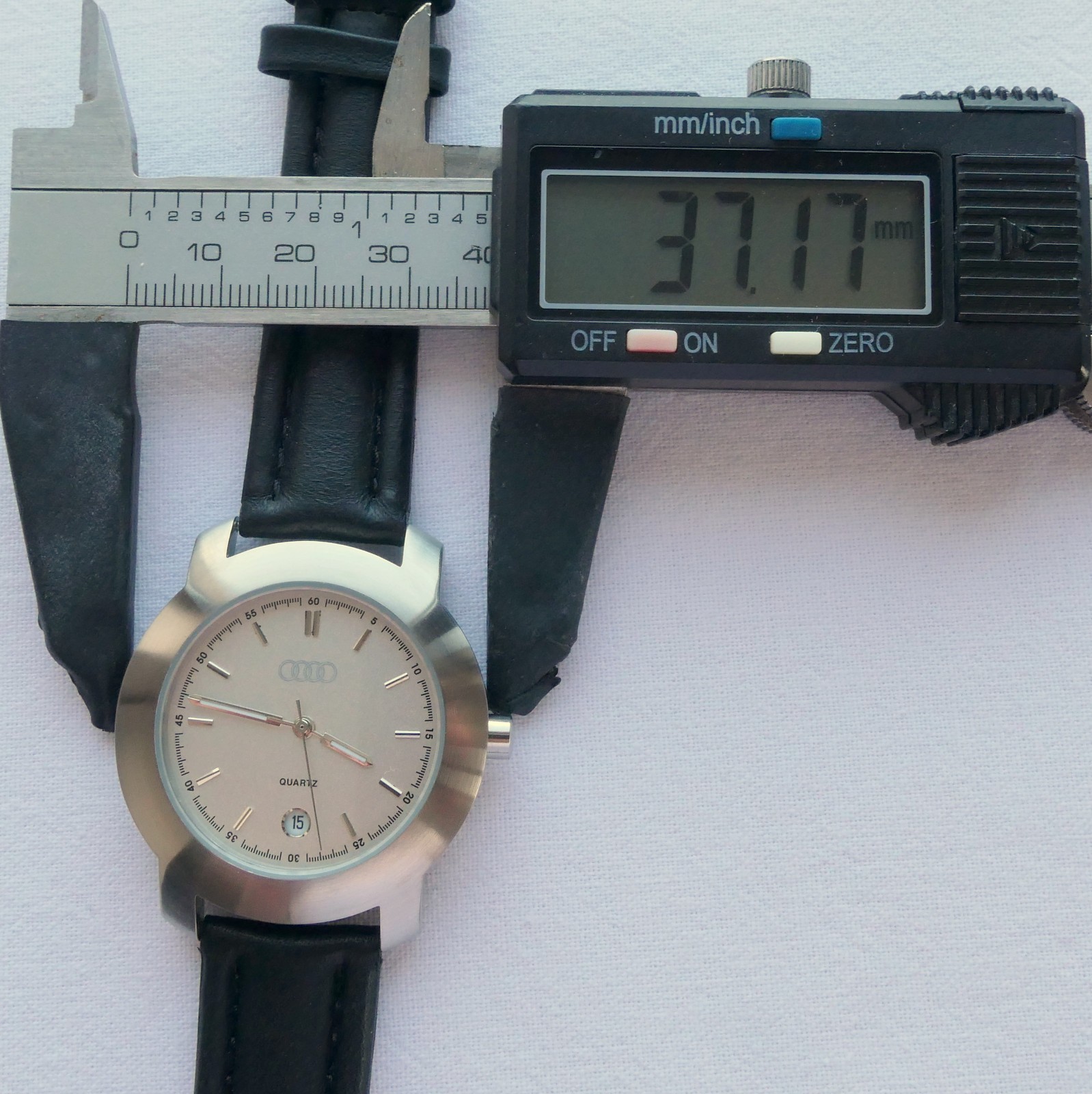 Audi Classic Driver Sport Retro Line Racing Car Accessory Made in Germany Watch