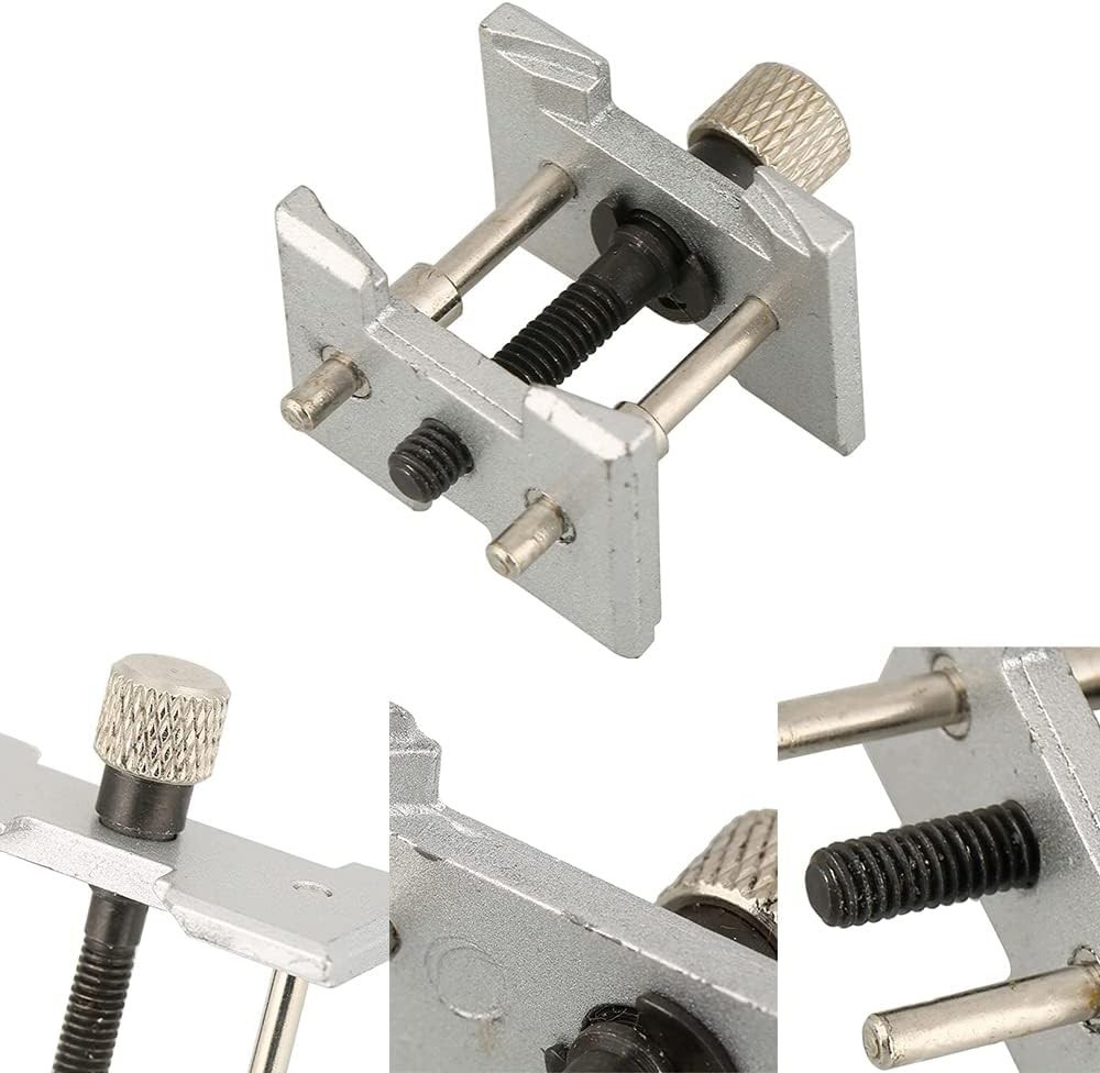 Easy-to-Use Metal Watch Movement Holder – Perfect for Hobbyists & Professionals