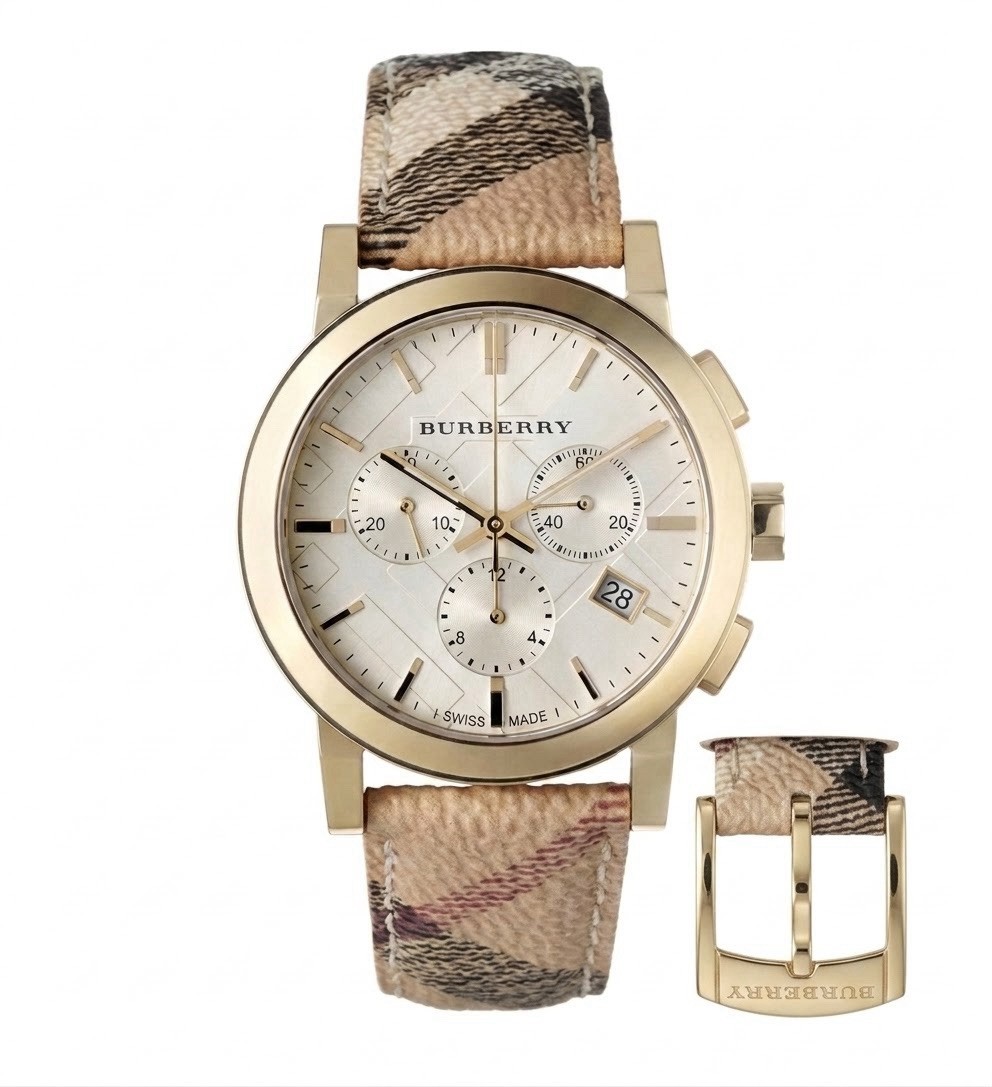Burberry The City White Women’s Watch – BU9752