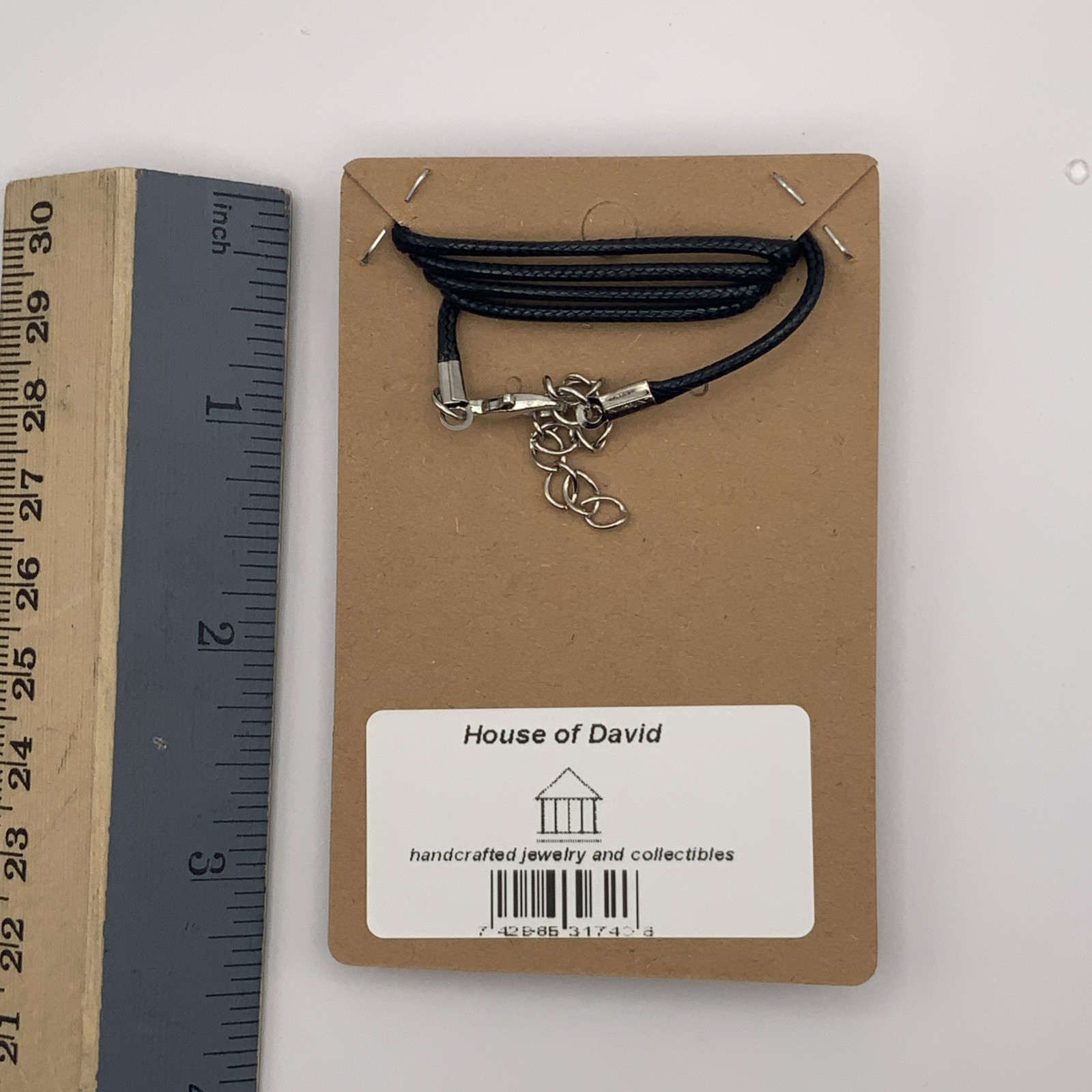 House Of David Handmade Cross Necklace Peach Cobbler Bulk Available