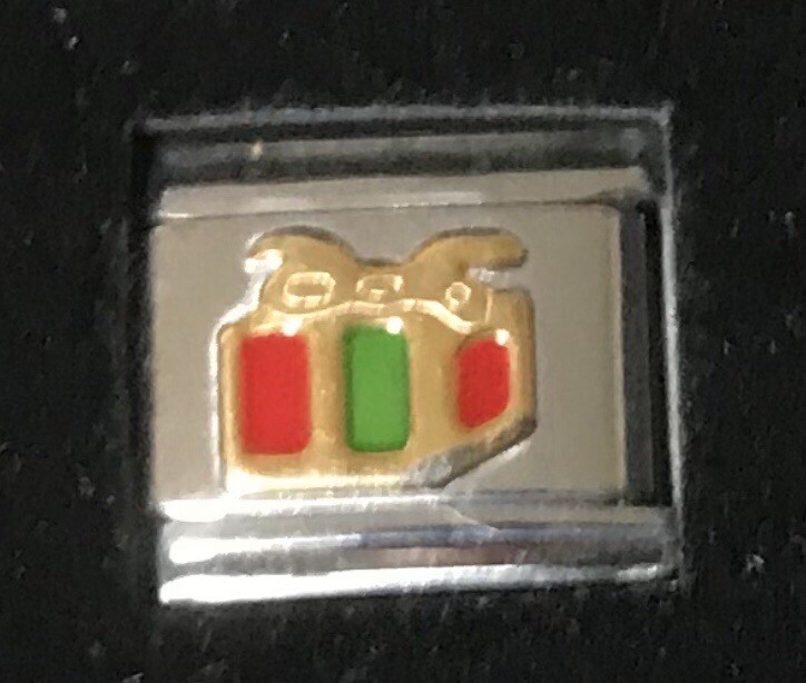Present Wholesale Italian Charm Enamel Link 9MM K15