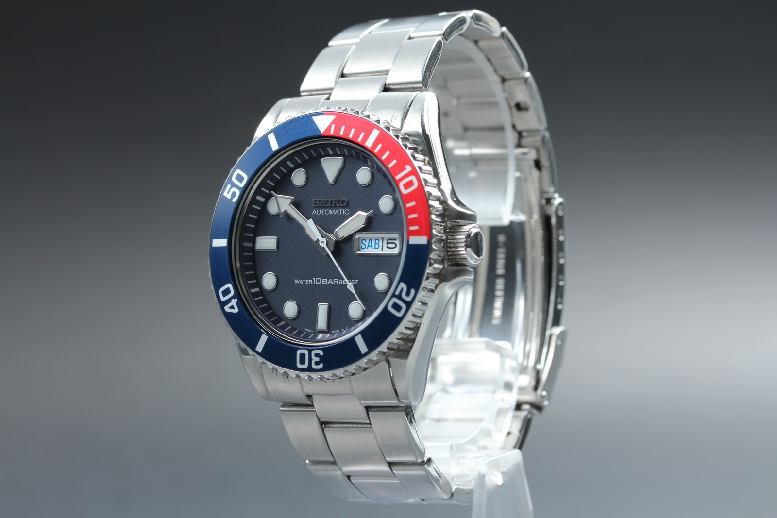 MINT SEIKO SKX033 7S26-0040 100m Divers PEPSI Automatic Men’s Watch From JAPAN