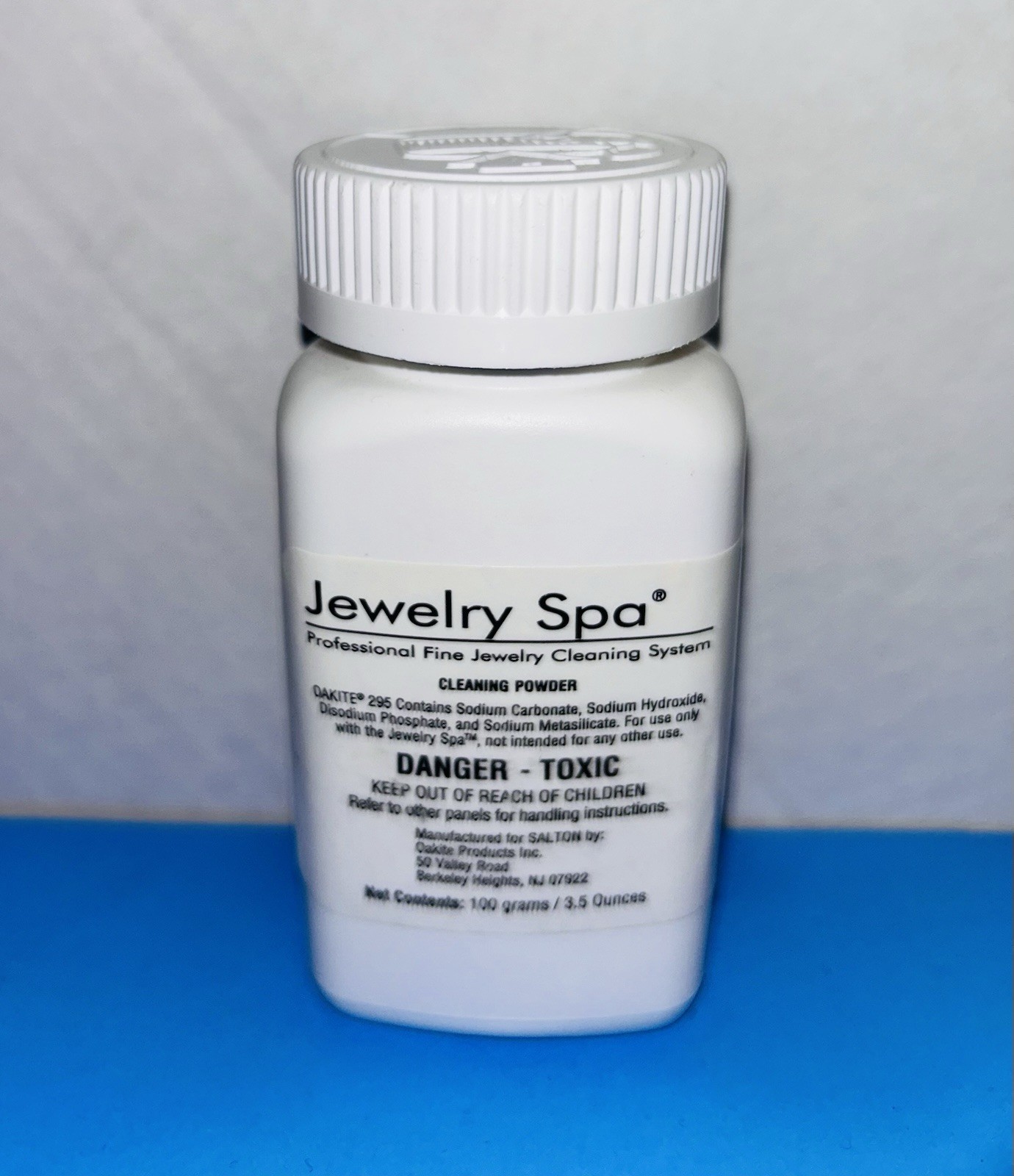 Genuine SALTON Jewelry Spa Ultra Sonic Cleaning Powder 3.5 ounces New
