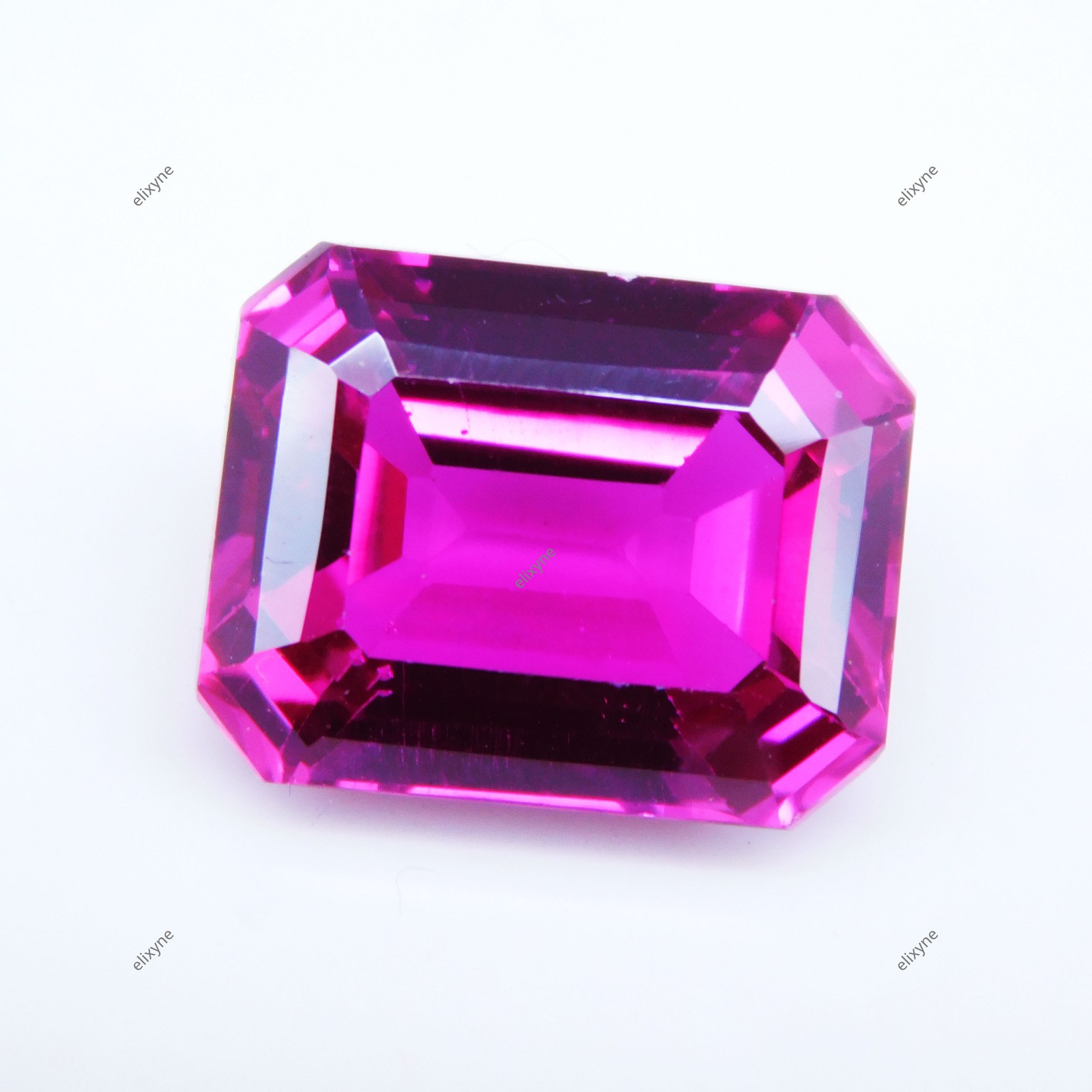 12.45 CT Natural Rhodolite Garnet Raspberry Pink Flawless Certified Gemstone