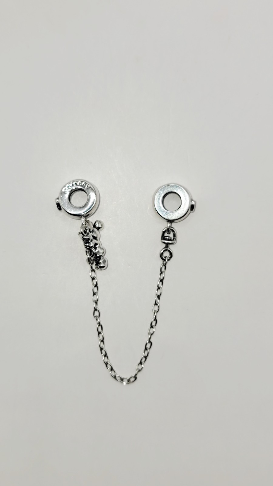 Authentic Pandora Charm, Disney Climbing Mickey Safety Chain, #797173CZR