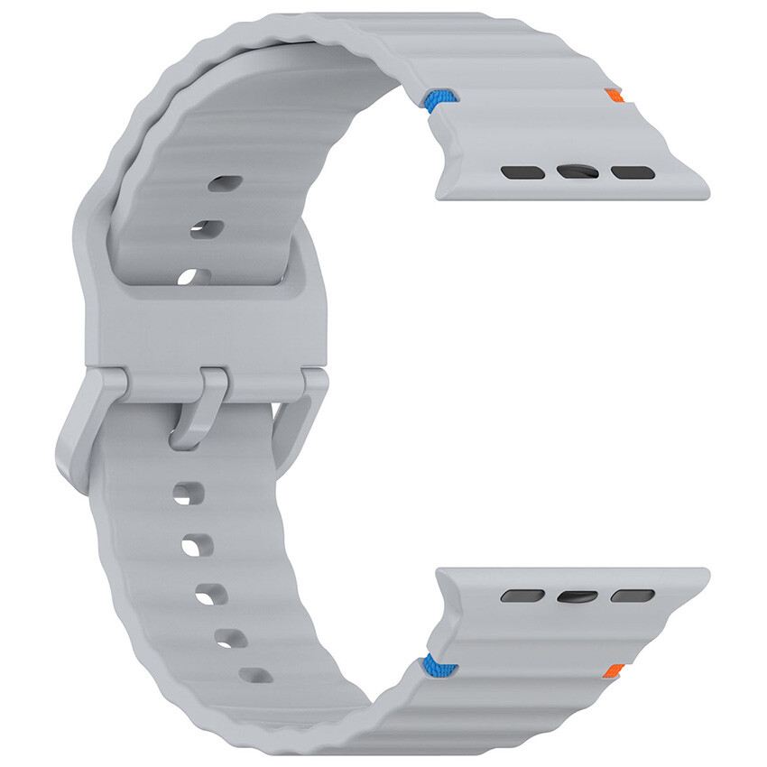 Silicone Watch Strap 42mm 44mm 45mm 49mm For iPhone Watch 1/2/3/4/5/6/7/SE/Ultra
