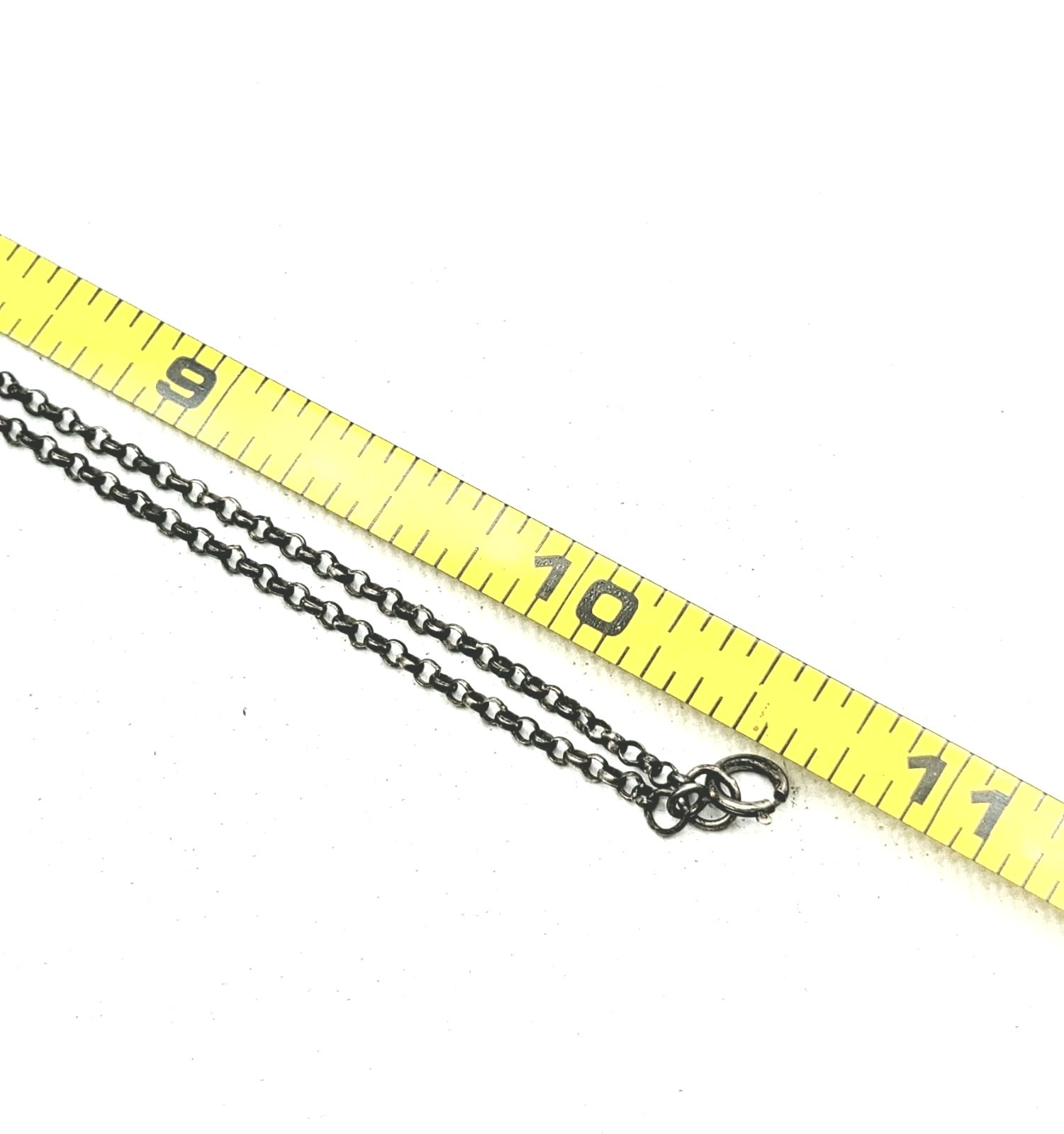 Sterling Silver Cross Pendant Multi-colored Stone Inlays On 20″ Long Chain