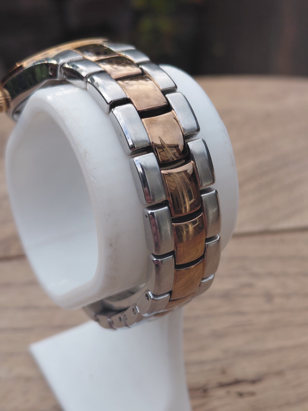 Rotary 2 Tone rose Gold & silver Bracelet Watch LB03501/71 – See video