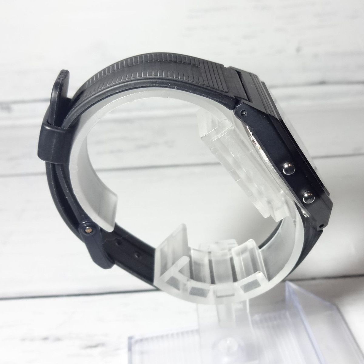 CASIO F-84W Digital Watch Black Pre-Owned Tested Working Lightweight