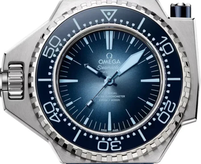 Status Omega Seamaster Ploprof 1200m Blue 55x45mm 227.32.55.21.03.001