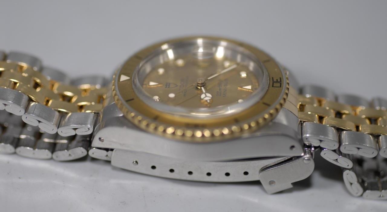 Rolex Tudor Prince OysterDate Mini-Sub Submariner Diver Watch 73091 Nice Ex++!