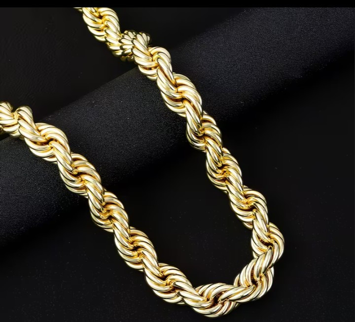 Gold necklace chain 20mm/ 30in