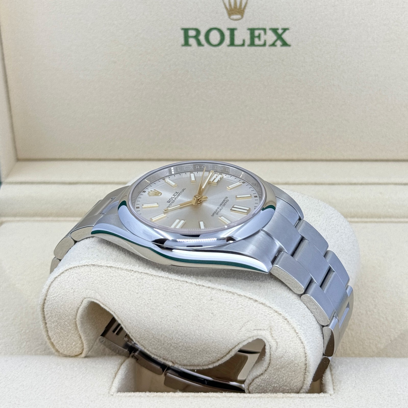 Rolex Explorer 41, Oystersteel, Silver dial, Ref#124300-0001, Unworn, 2024