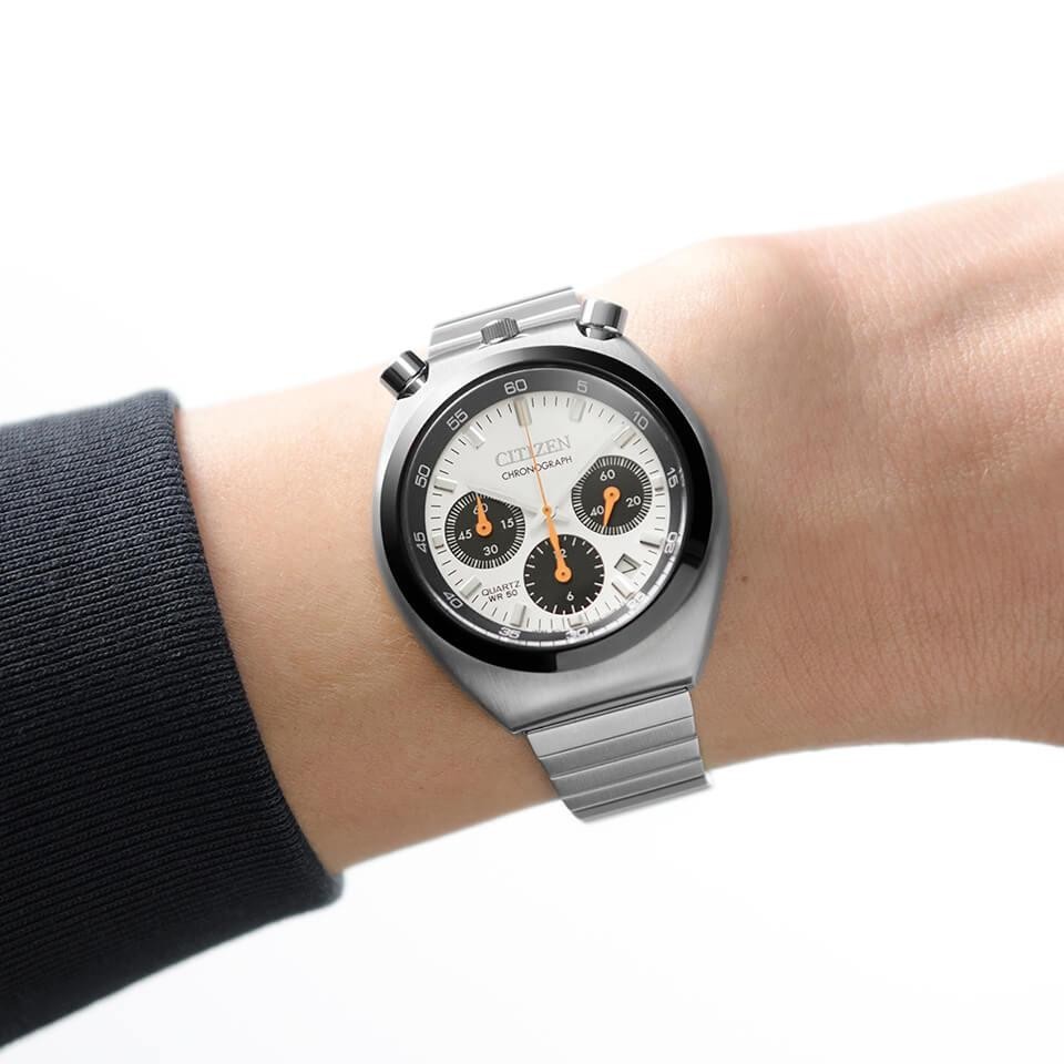 Citizen Record Label Tsuno Chrono AN3660-81A Quartz Japan Used