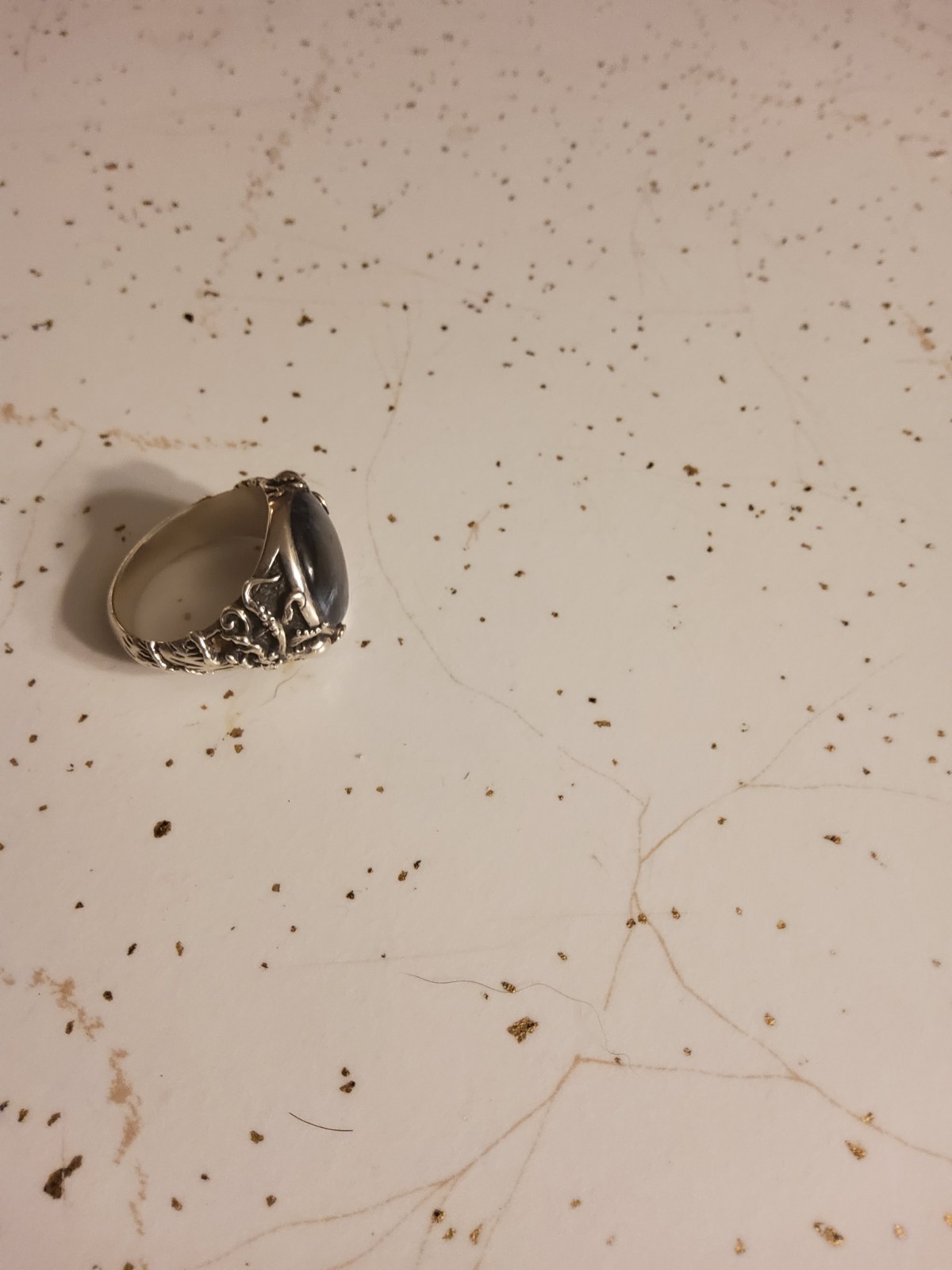 C+C Squall, 925 Sterling Silver Band Ring, Size 13