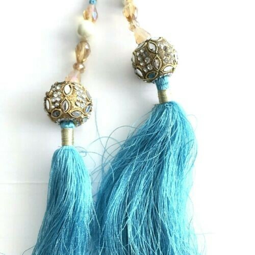 Boho 3 Necklaces tassel Necklace Handmade Bohemia multicolor