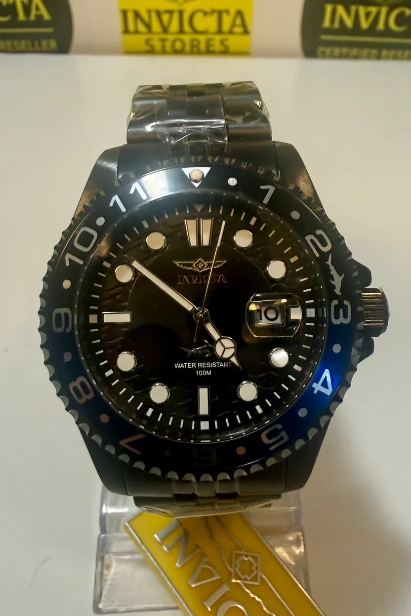 Invicta Men Pro Diver Heritage 43mm Black Dial Quartz Watch ZG-30627 NEW in BOX