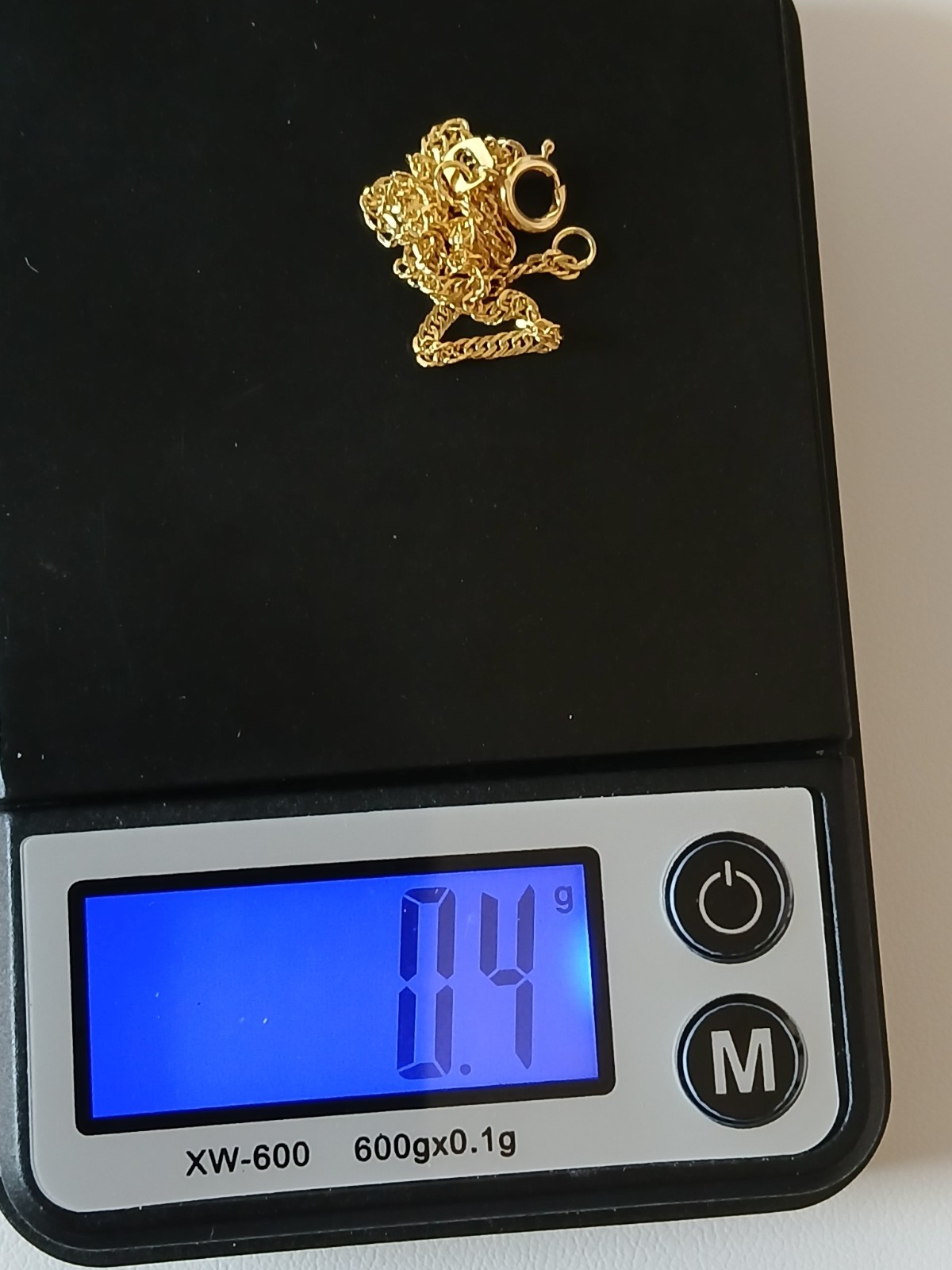 10k Twisted Singapore Link Yellow Gold Bracelet 6.5″ 1.5mm