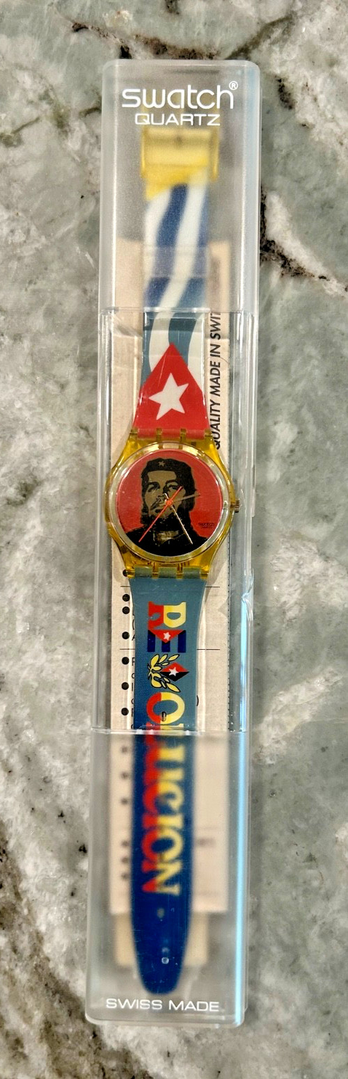 Swatch – To Che – GJ115 – 1995 – Che Guevara – Cuba – Gent – Original Box