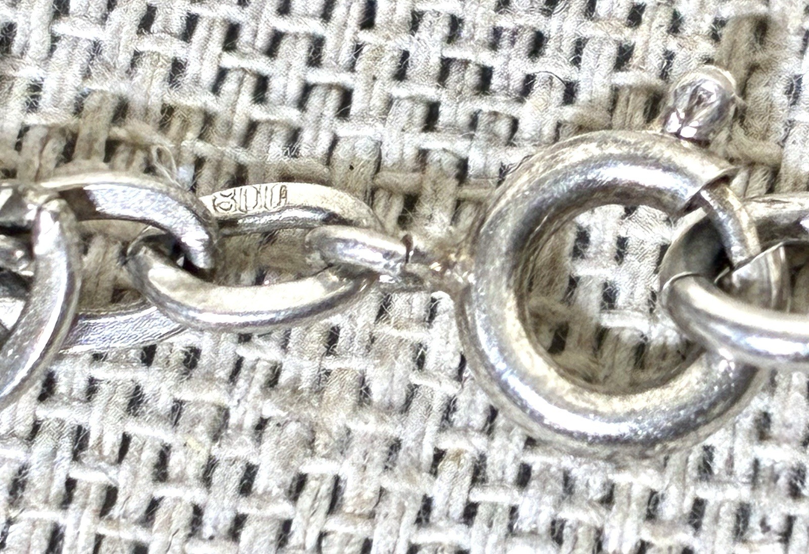 Vtg 800 Silver Charm Bracelet 900 Charms Travel Italy Europe Gondola Eiffel 50g