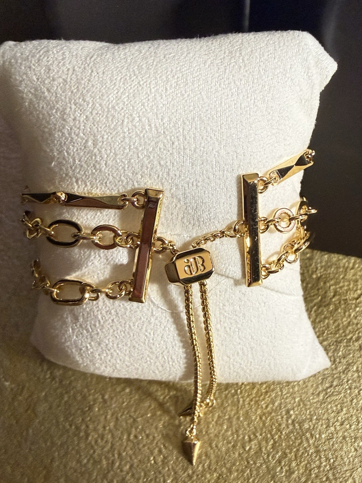 Bomb Party Luxe Layers Bracelet RBP8052 Chasing My Dreams Daily Black Onyx Gold