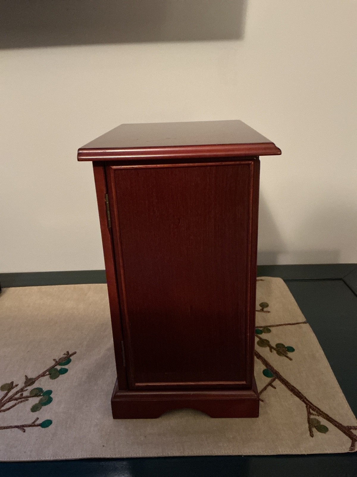 Vintage Bombay Co. Jewelry Armoire Box Drawers Door Storage 9-1/8″L x 6″W x 11″H