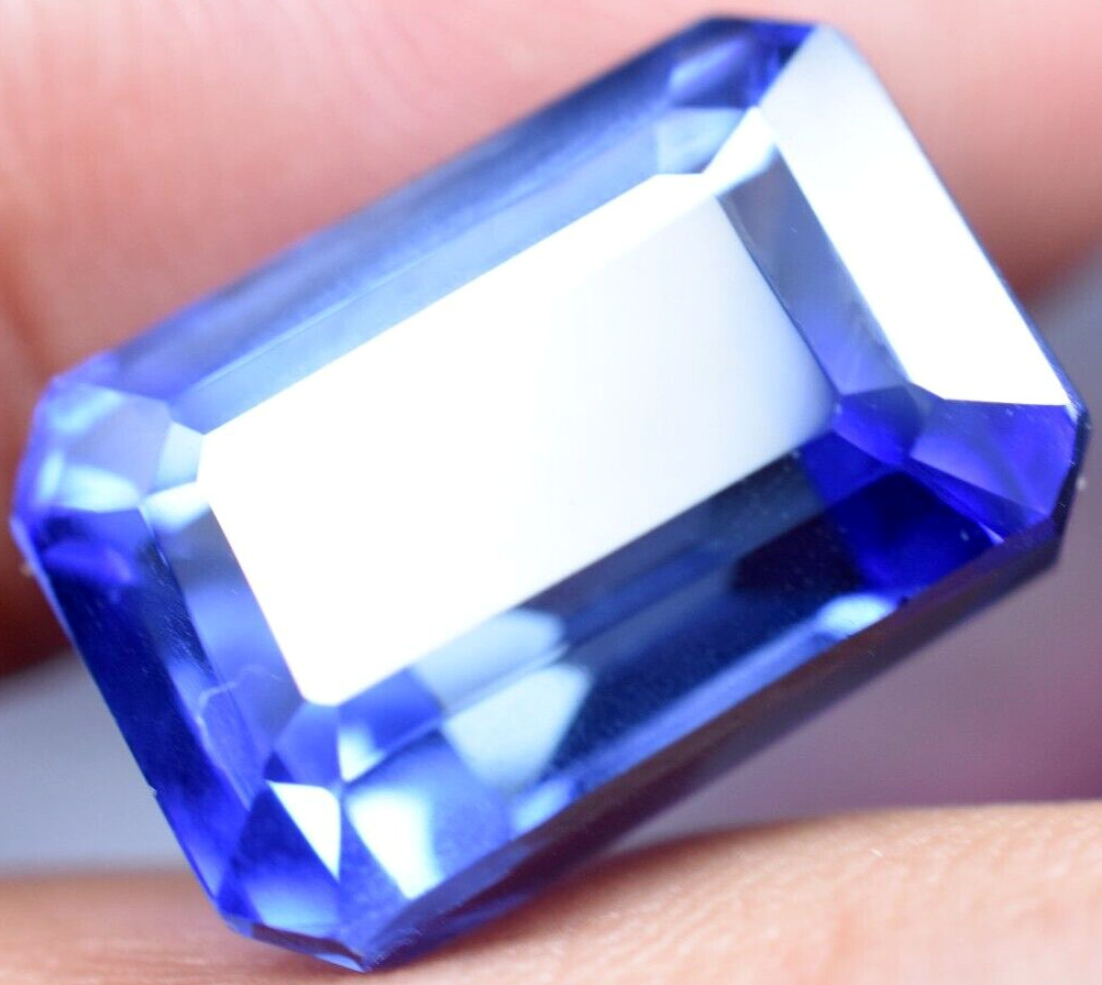 Extremely Rare & Flawless 19.60 CT Natural Benitoite GGL Certified Loose Gem!!