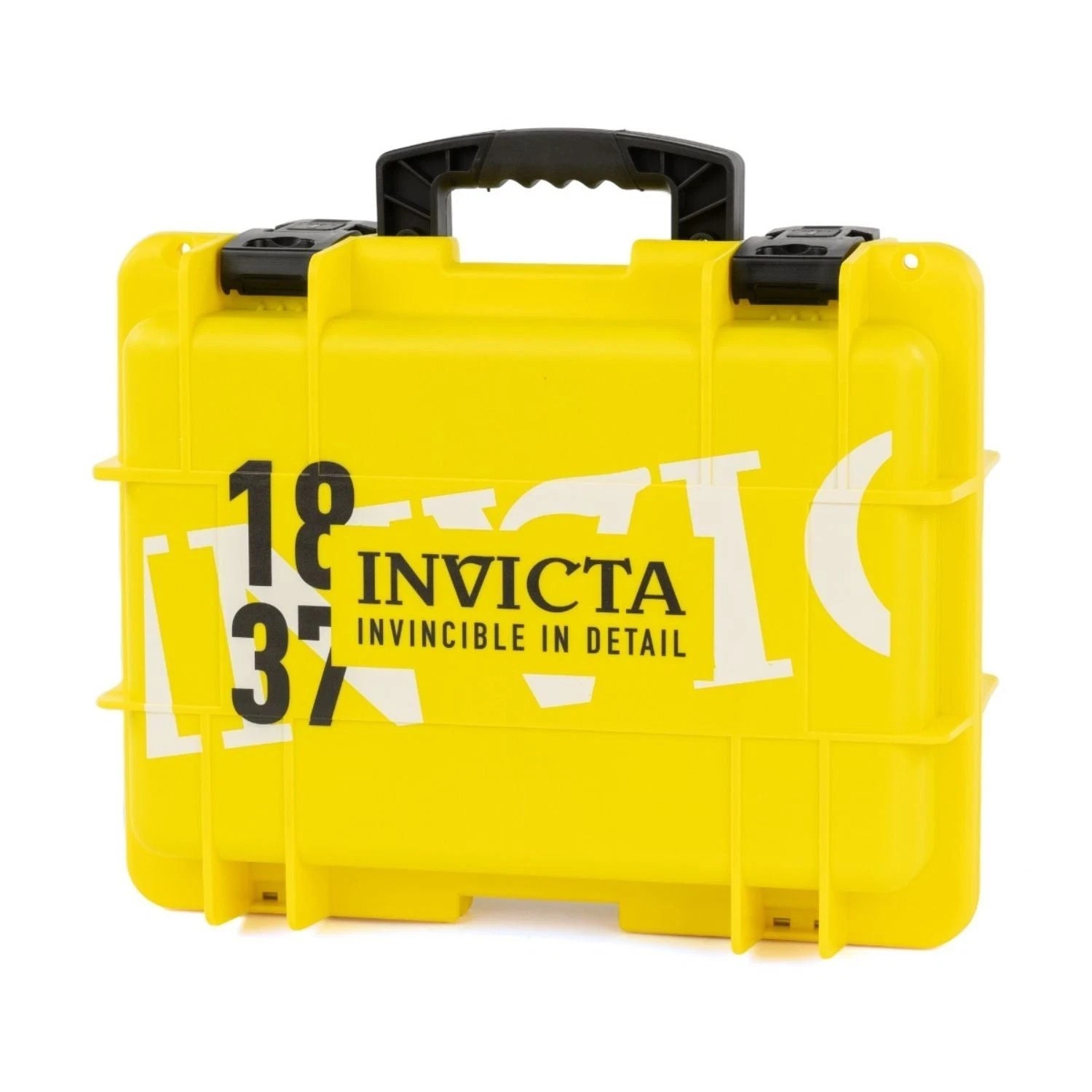Invicta Eight(8) Slot Dive Impact Collector Case 1837 Edition Yellow Watch Box