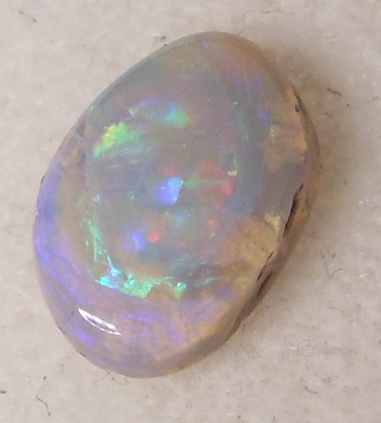 1.80ct Australian Opal 11.6x8x3mm Freeform Shape cabochon Lightning Ridge