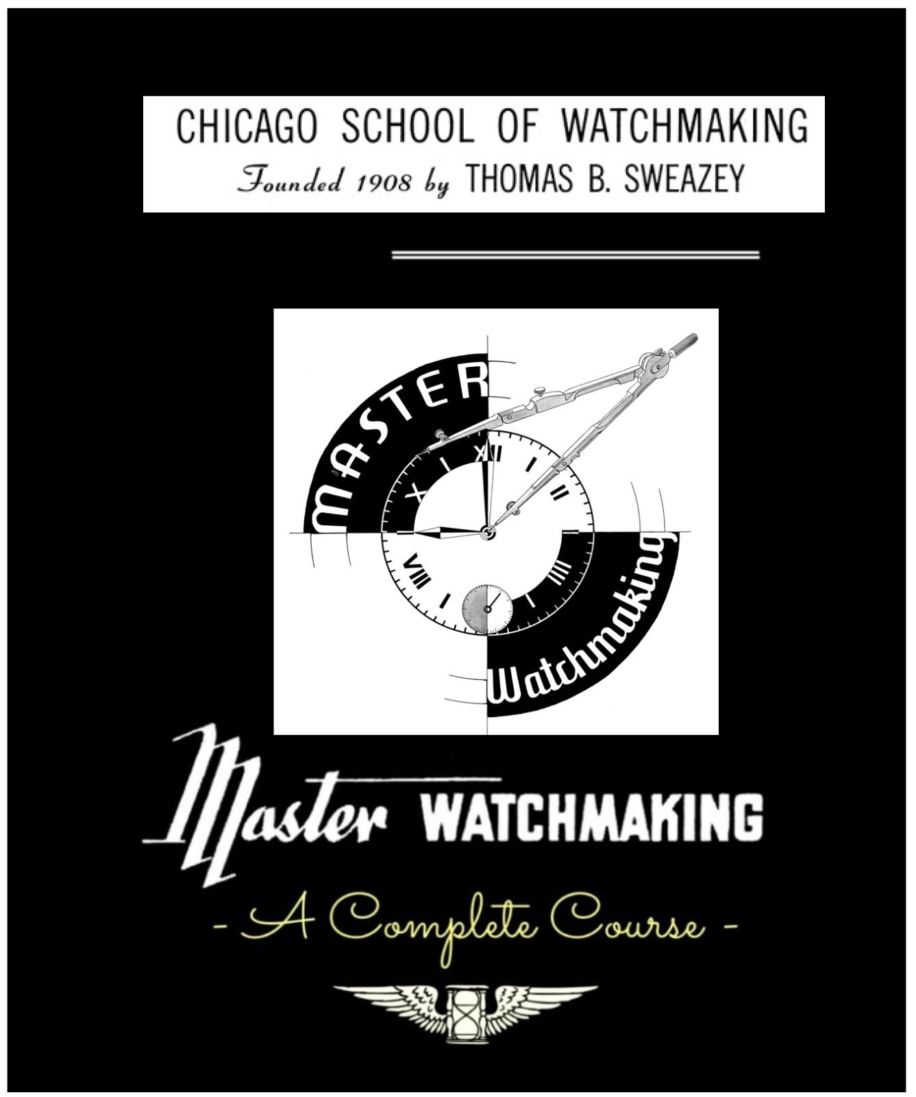 Master Watchmaking – complete watch repair course, fully Illustrated, 36 volumes