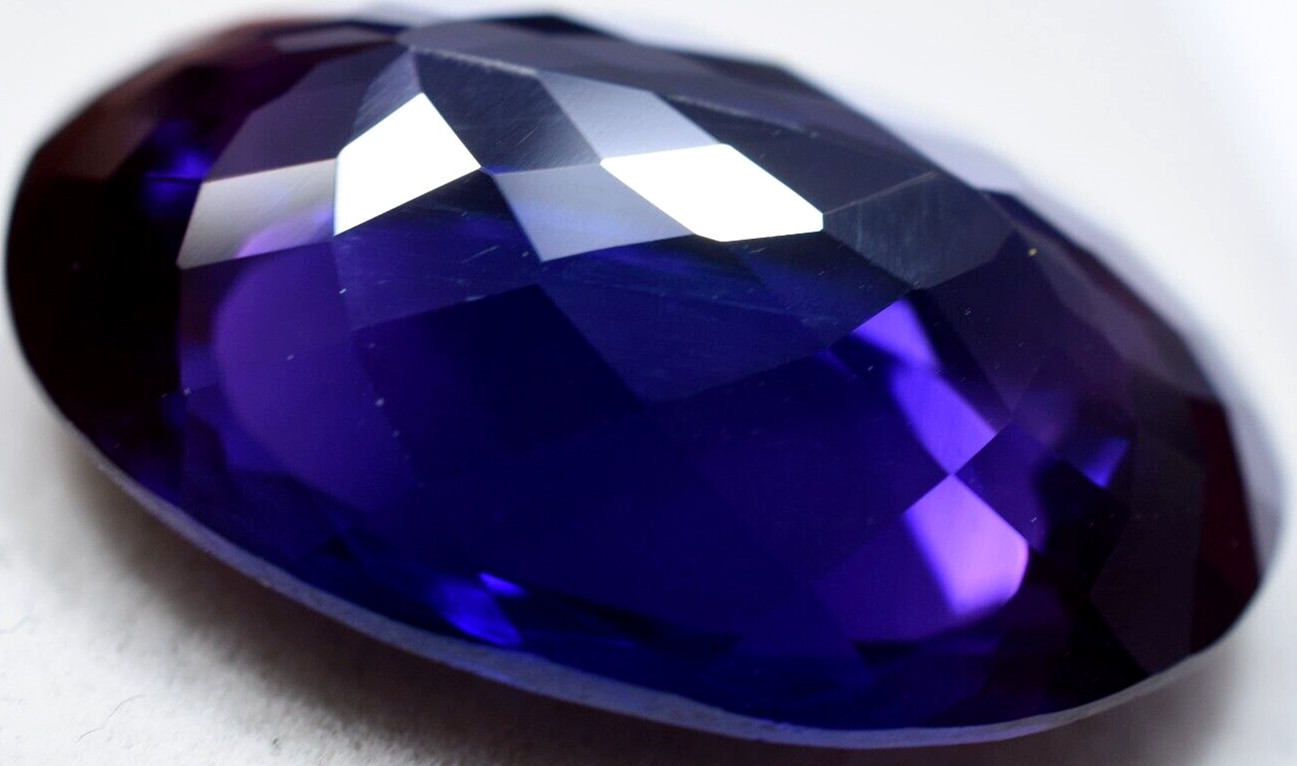 Natural 48.60 Ct Boysenberry Sapphire GGL Certified fabulous Loose Gemstone