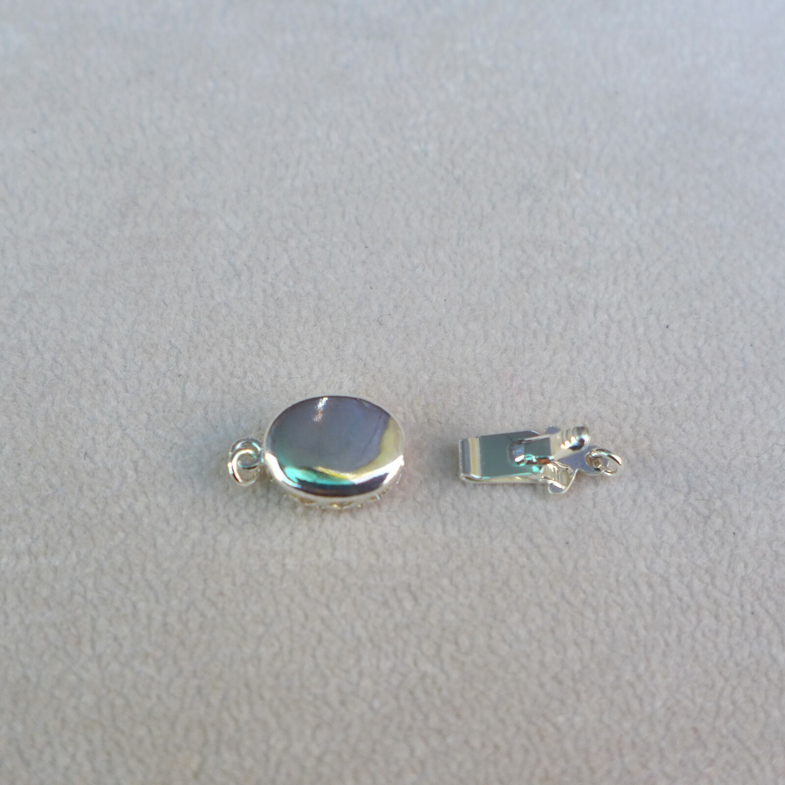 925 Sterling Silver,Box Pearl Clasp,DIY,Jewelry Design,Repair,making,Box Clasp