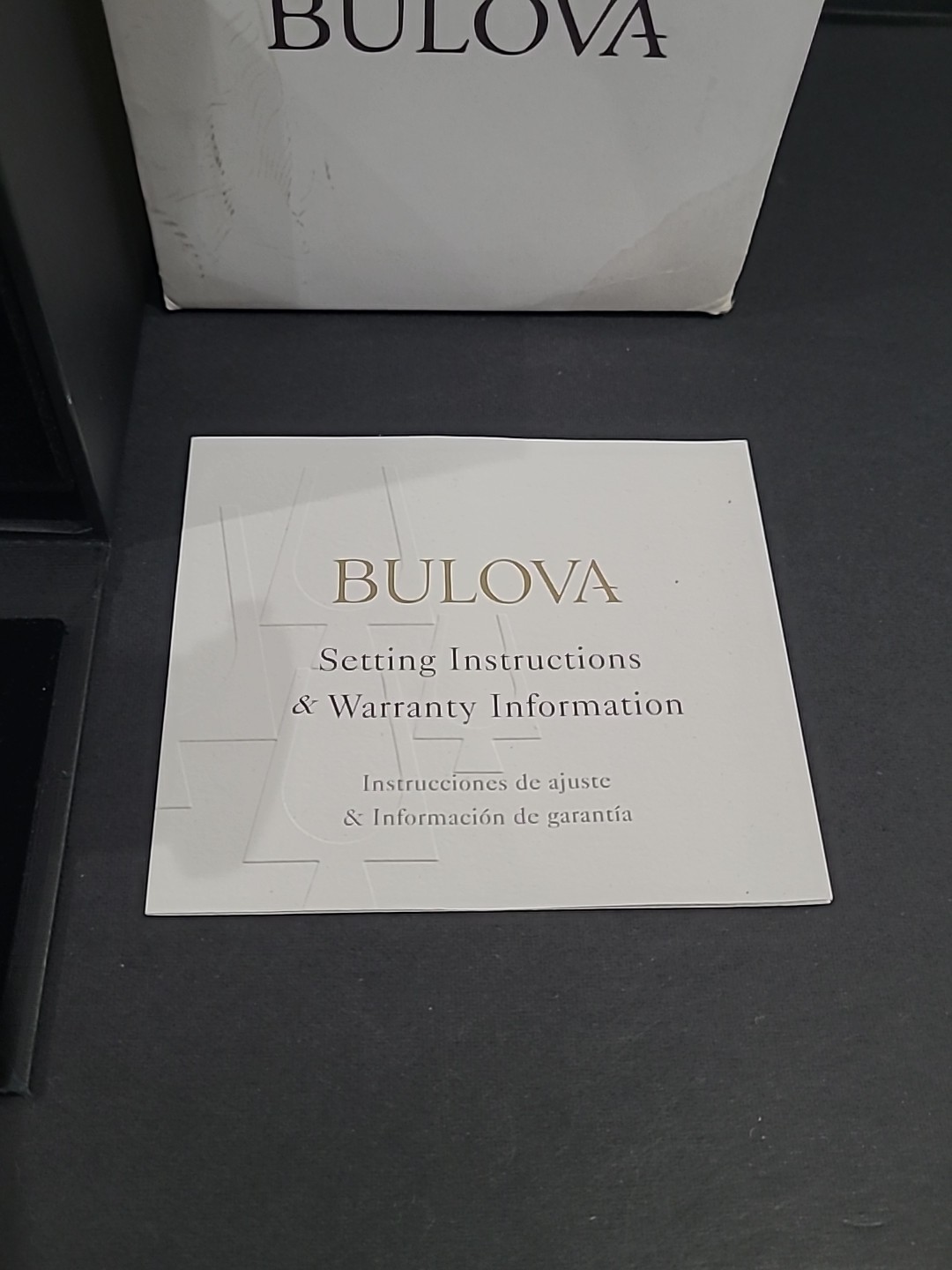 Women’s Bulova Marine Star 2 Tone White Dial Watch C9671108 With Box & Manual