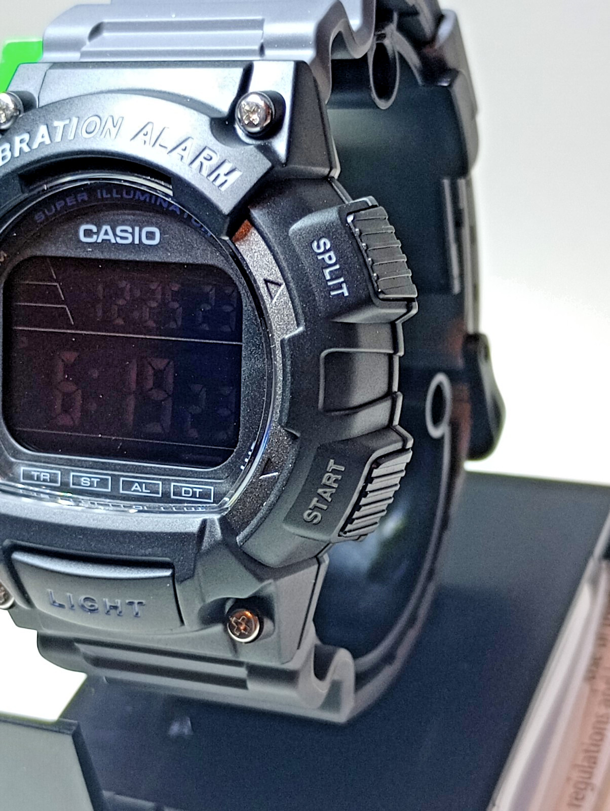 Casio 3446, or Casio 344 W-736H, CAS109 Vibration 10 Yr Battery NEW!
