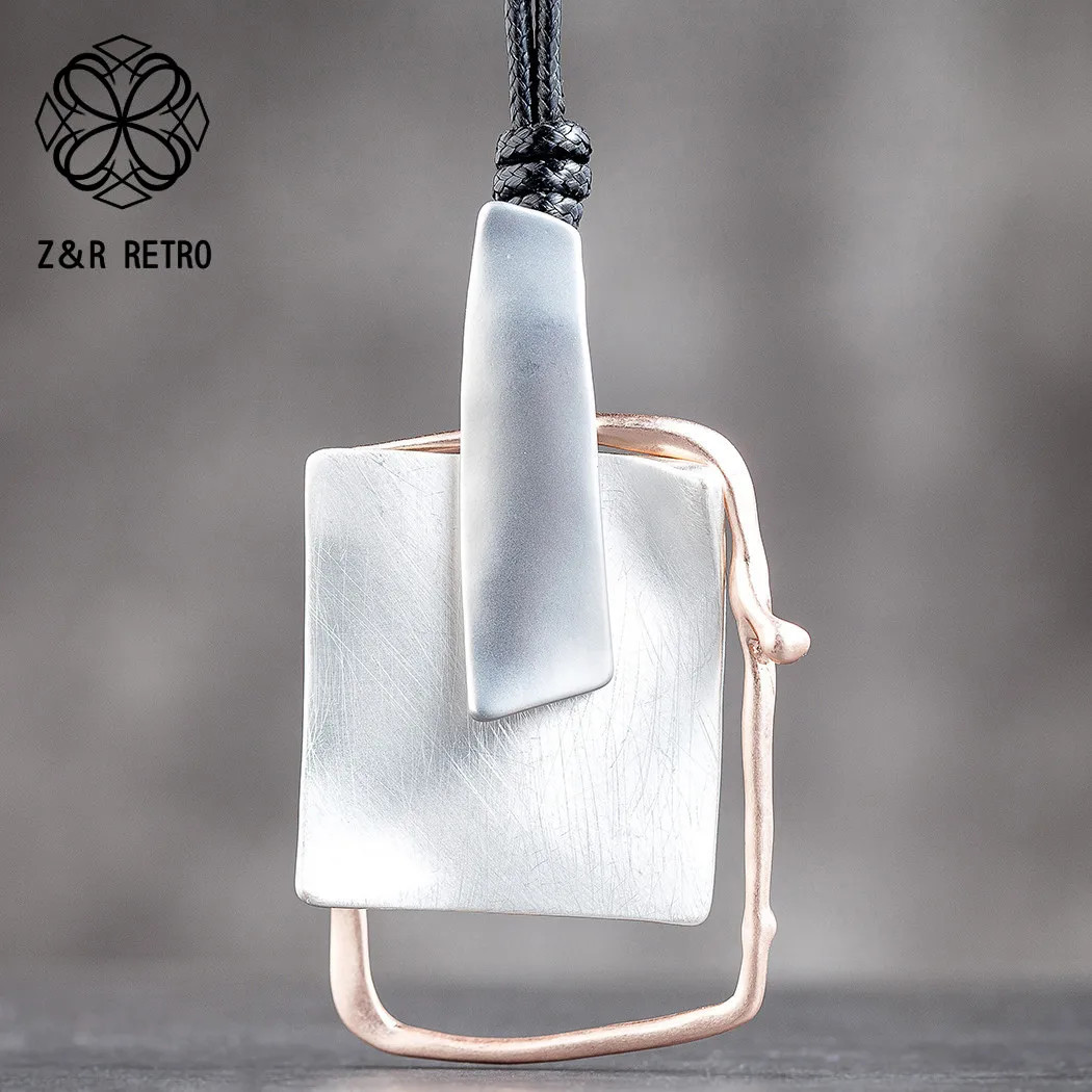 Trending Products Jewelry Long Necklace for Women Collar Chokers Silver Color