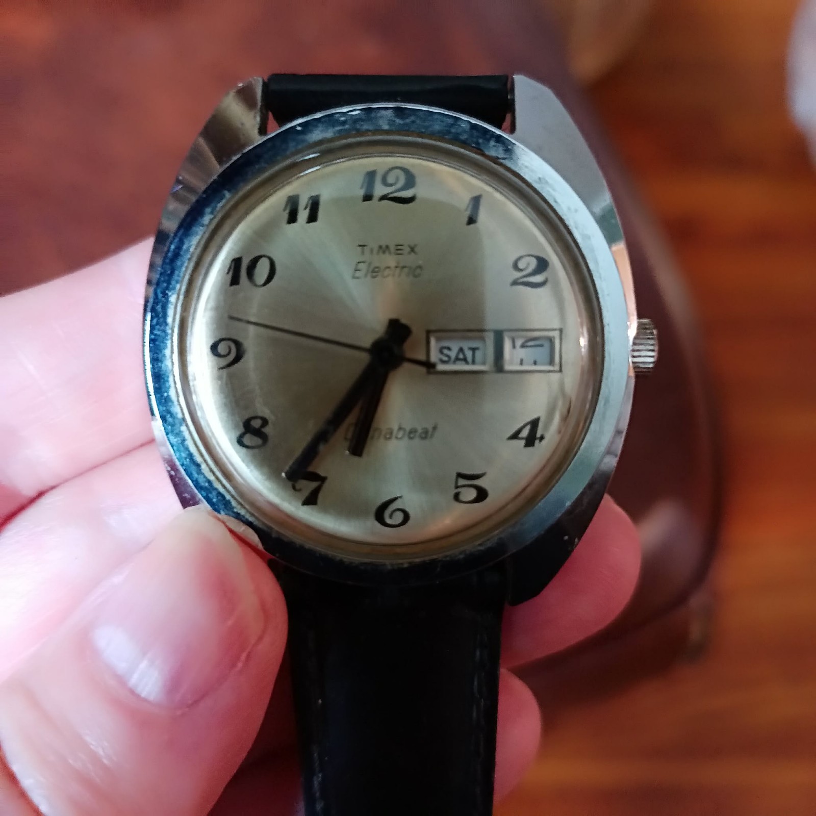 Timex Dynabeat Electric watch — no idea if it works