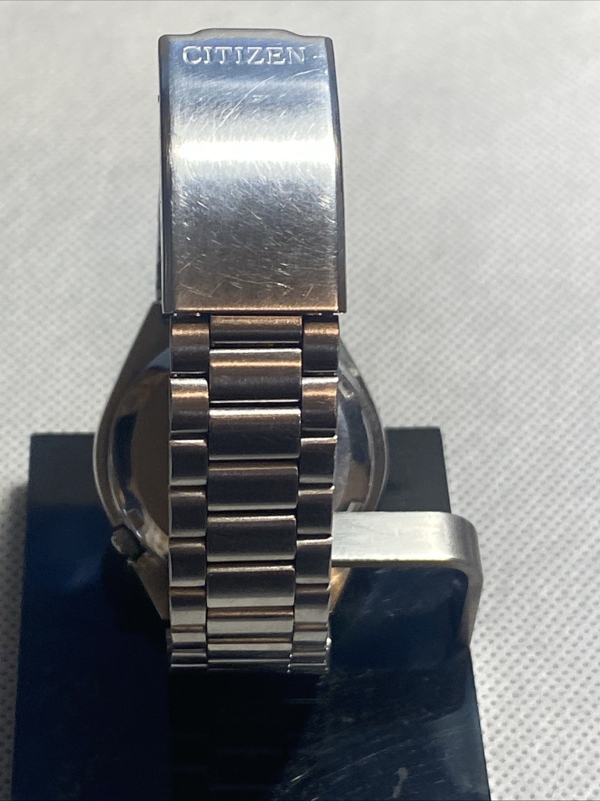 Vintage Citizen Eagle 7 4-038843 SMT Automatic 21 Jewels Day Date Mens Watch