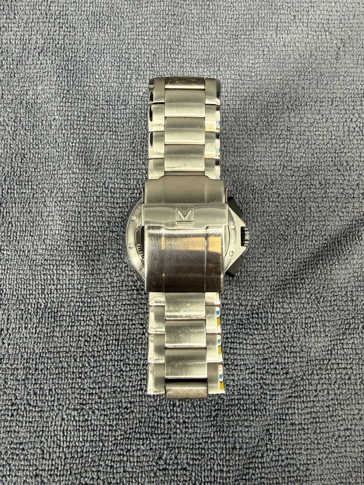 Movado Series 800 2600021 Mens White Dial Chronograph Watch