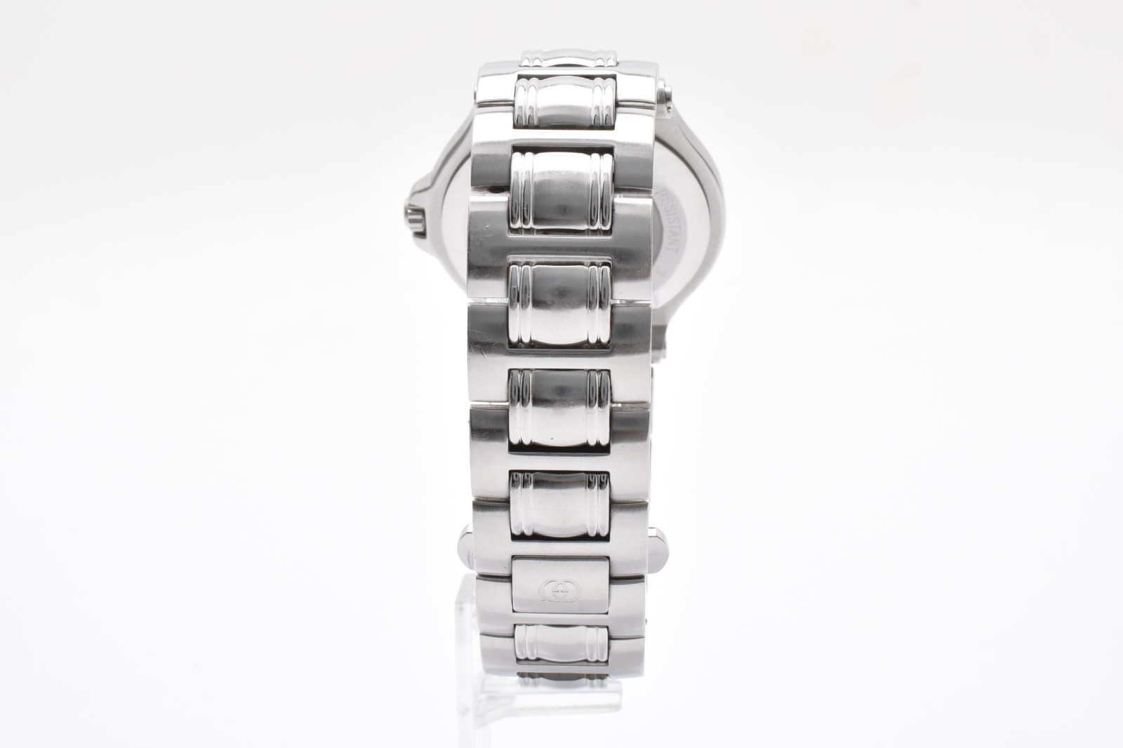 [ Near MINT ] Vintage Gucci 9040M Black Dial 35mm Quartz Men’s Watch From JAPAN