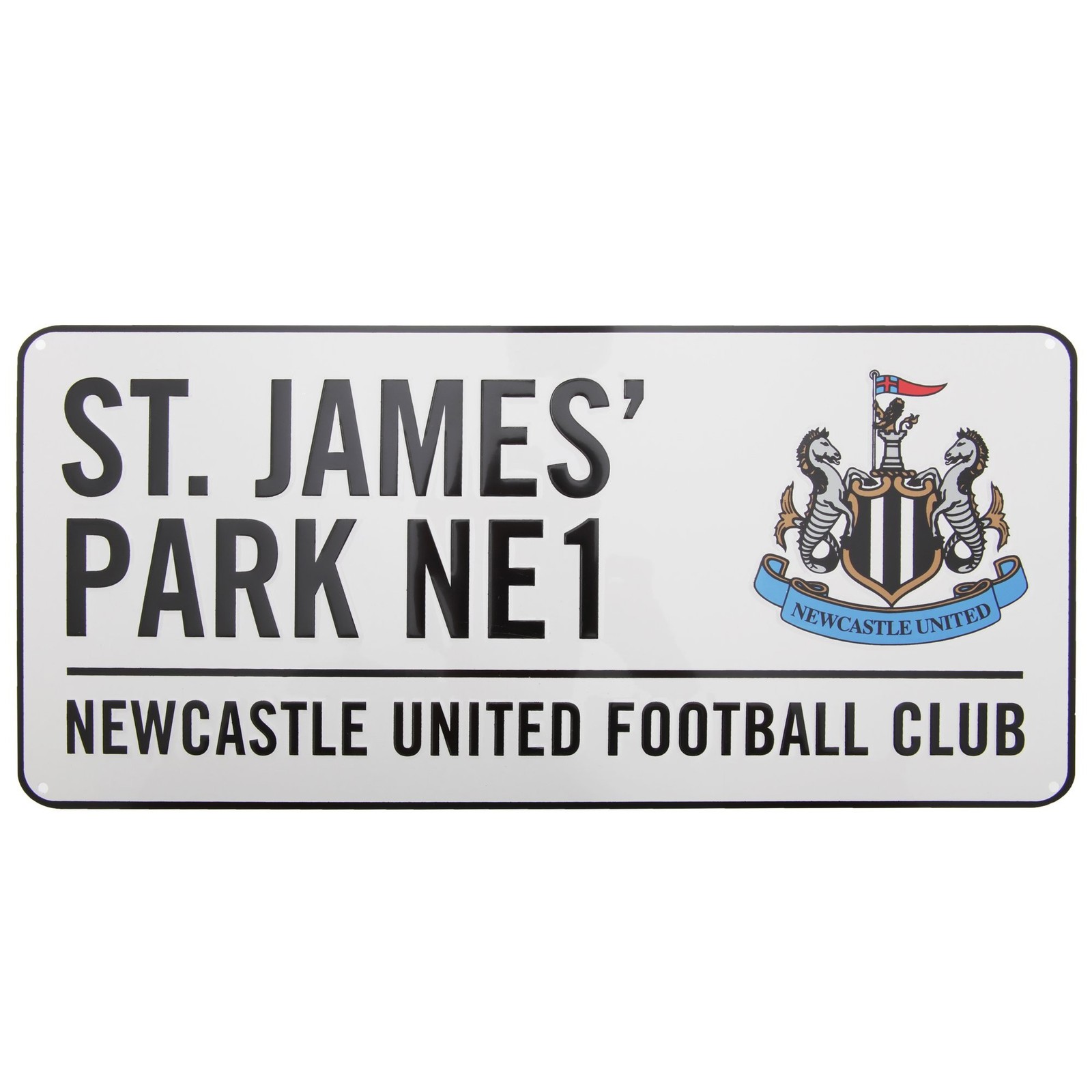 Newcastle United FC Official St James Park Metal Football Stadium Street Sign…