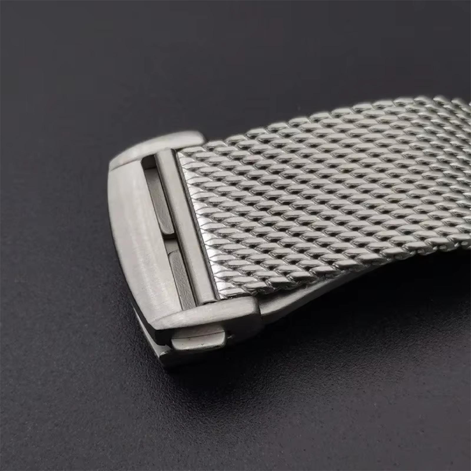 20mm Braided Stainless Mesh Band Strap For Omega Seamaster No Time To Die 007