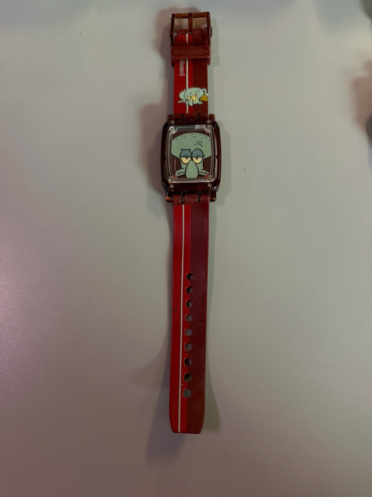 2005 Burger King SpongeBob Reversible Watches Squidward, Plankton, Patrick, & SB