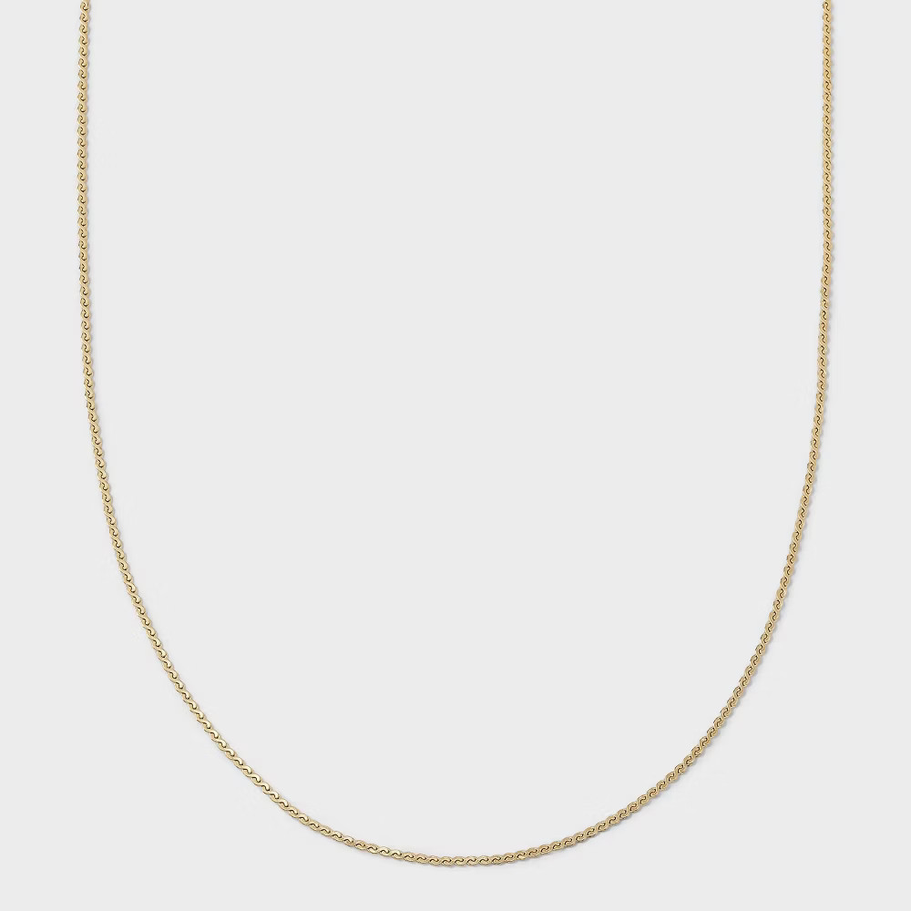 Hey Harper Waterproof Valentina Necklace – Gold