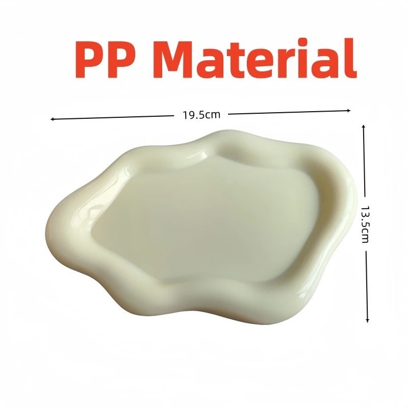 Cloud-Shaped Jewelry Tray Decorative Plate for Rings Earrings Bracelets & Neckla