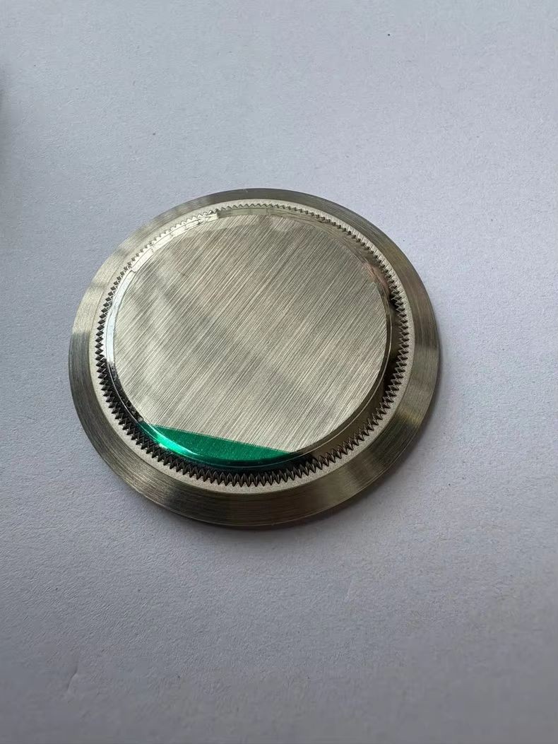 Watch Repair Polished Steel Chronograph Case Bezel For Caliber 7750 Movement