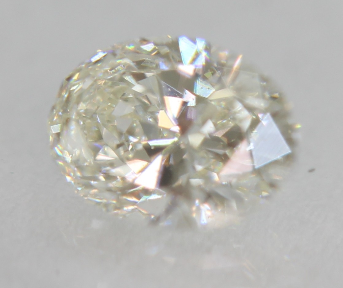 0.20 Carat H VVS1 Oval Natural EARTH MINED Loose Diamond 4.40X3.17mm SEE VIDEO