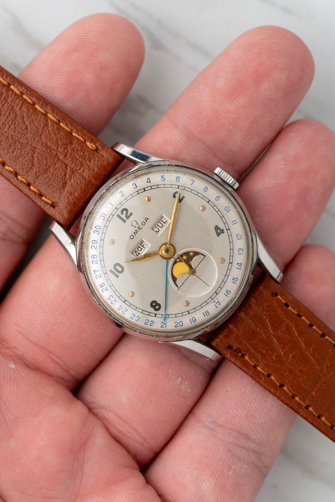 Omega Cosmic Triple Calendar Moonphase Ref. 2471/1 “Portuguese”