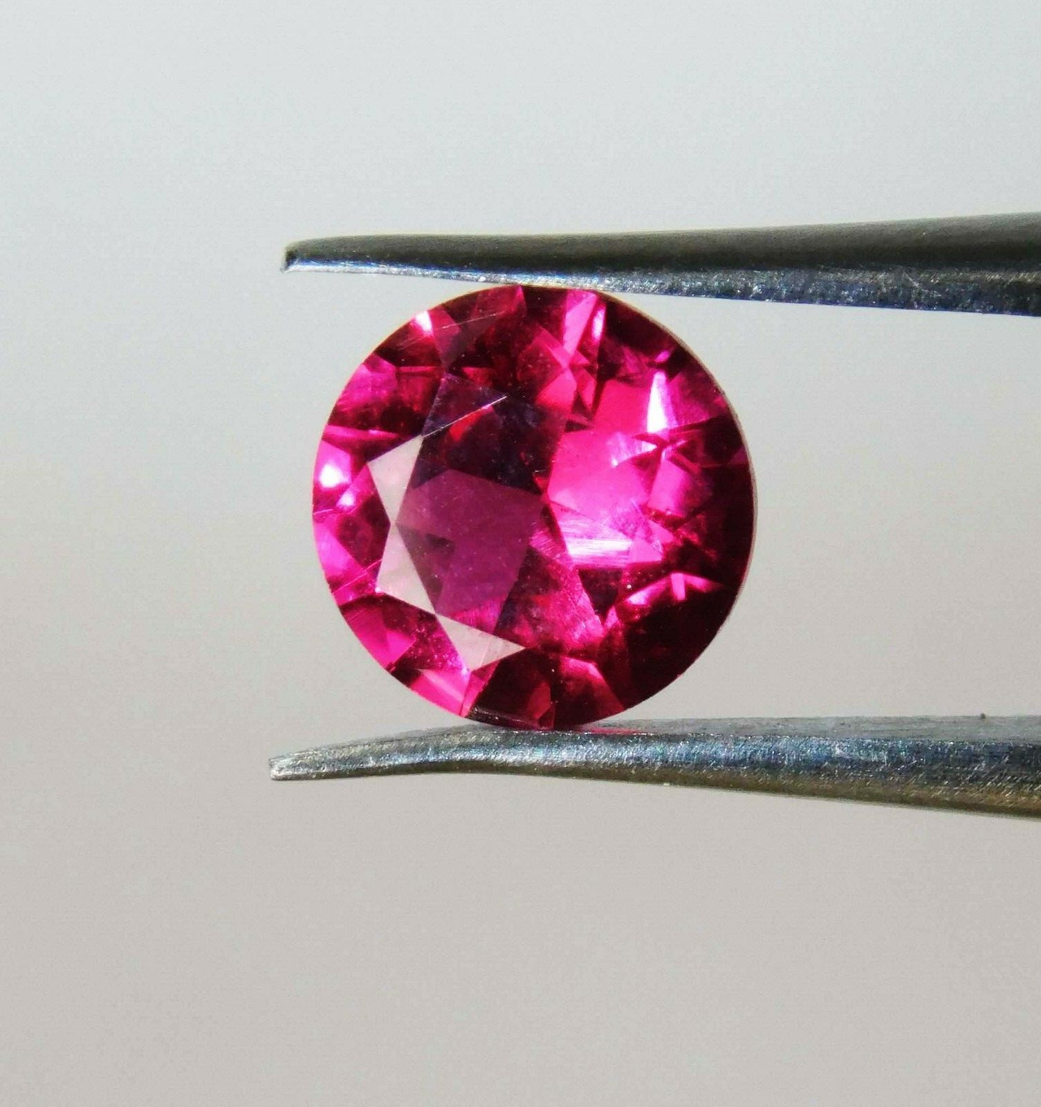Round Diamond Cut 1 Pcs 6×6 mm NATURAL Genuine Ruby Red CERTIFIED Loose Stone-W