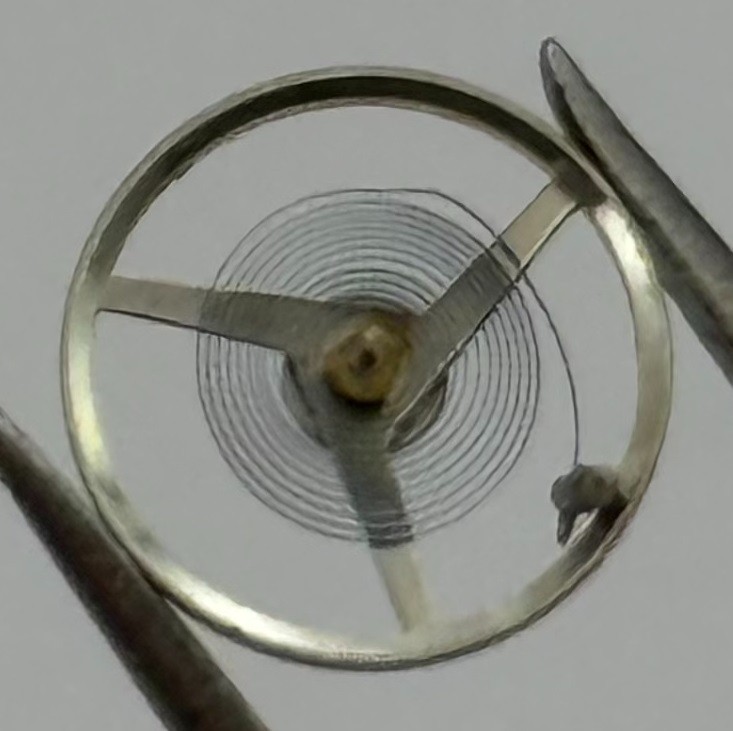 ST 69-21 Balance Wheel Complete And Spring Renata 1509 Watch Movement Parts NOS